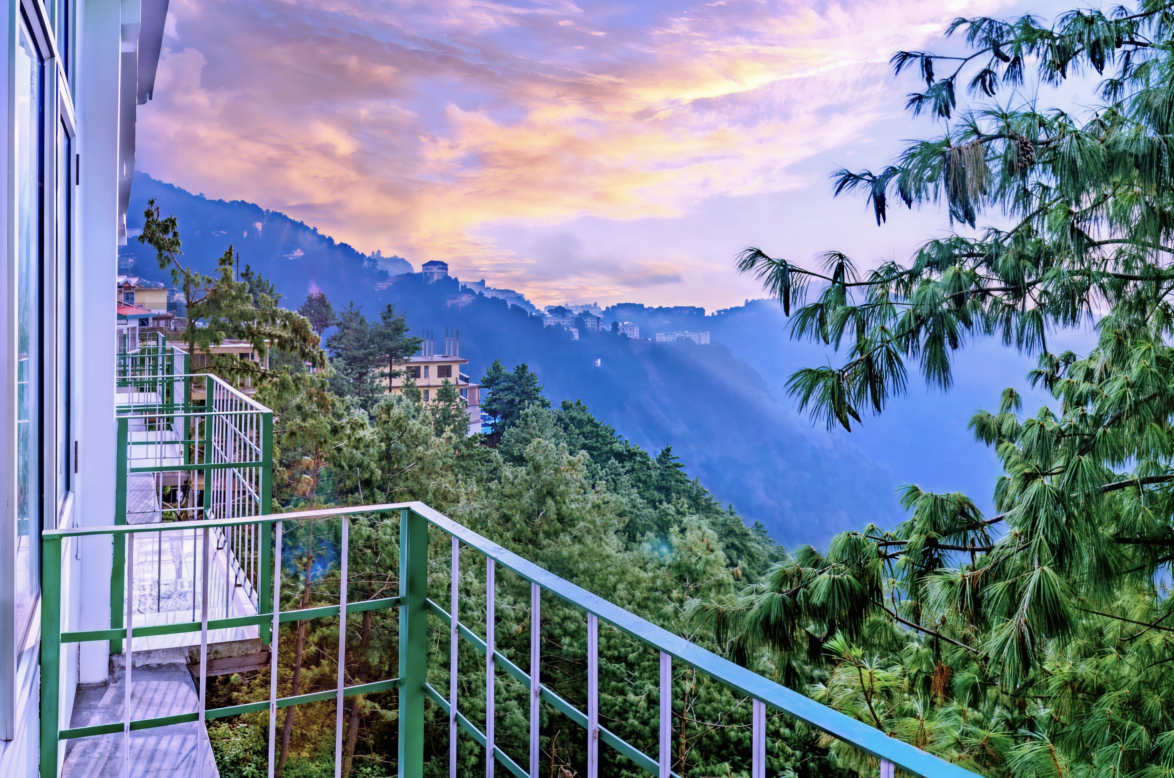 Evenings by the hills